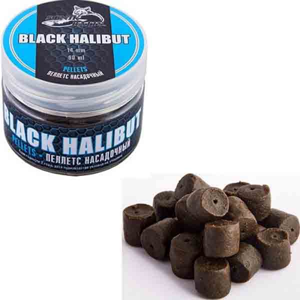 

Натуральная насадка Sonik Baits Black Halibut 14 100 г, рыба, Black Halibut 14