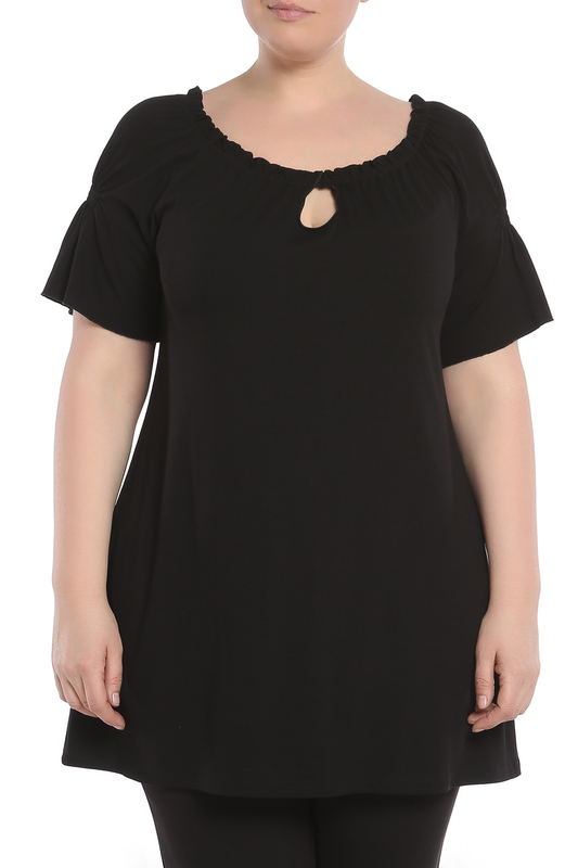 

Блуза женская KEYRA ALBERTO CACCIARI 1817 черная 3 IT, 1817