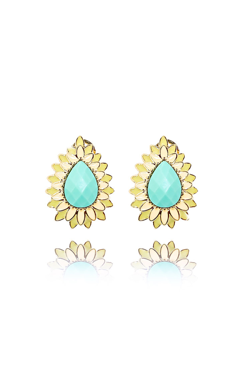

Серьги женские ViviTrend 63912 золотистые, 63912