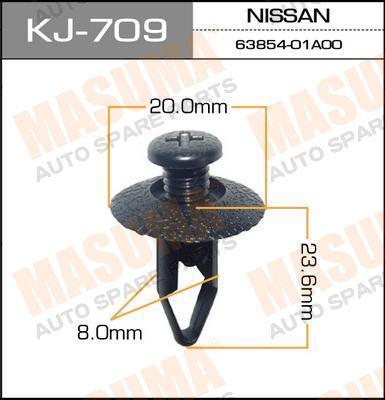 

Клипса автомобильная Masuma KJ709