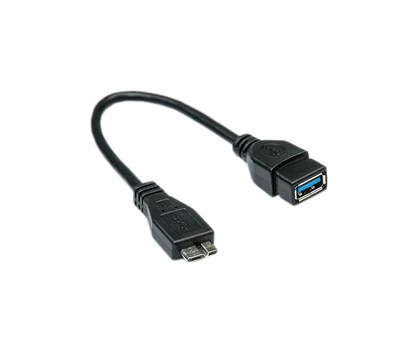 Адаптер Dialog OTG microUSB*3,0 на USB*3,0 Af, HOST, CU0901 - 0,1 метра