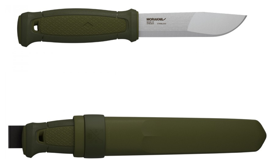 Туристический нож Morakniv Kansbol, зеленый