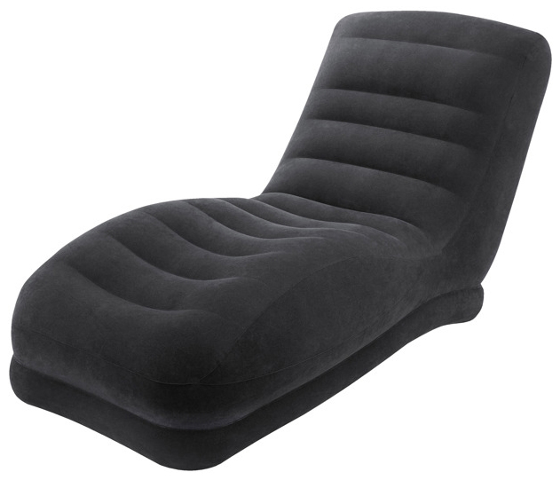 фото Надувное кресло-шезлонг intex «mega lounge» (86х107х94 см) с68595 черный