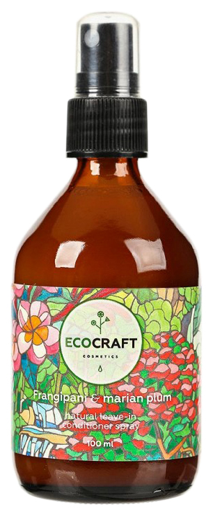 фото Кондиционер для волос ecocraft frangipani and marian plum 100 мл