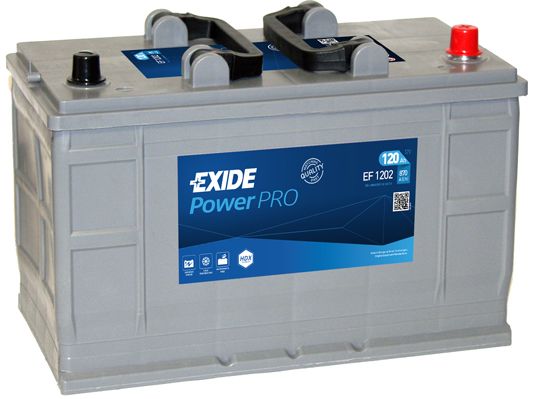 фото Аккумулятор автомобильный exide ef1202 120 ач