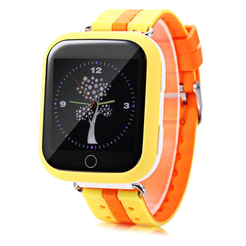 фото Детские смарт-часы smart baby watch q100 yellow/orange