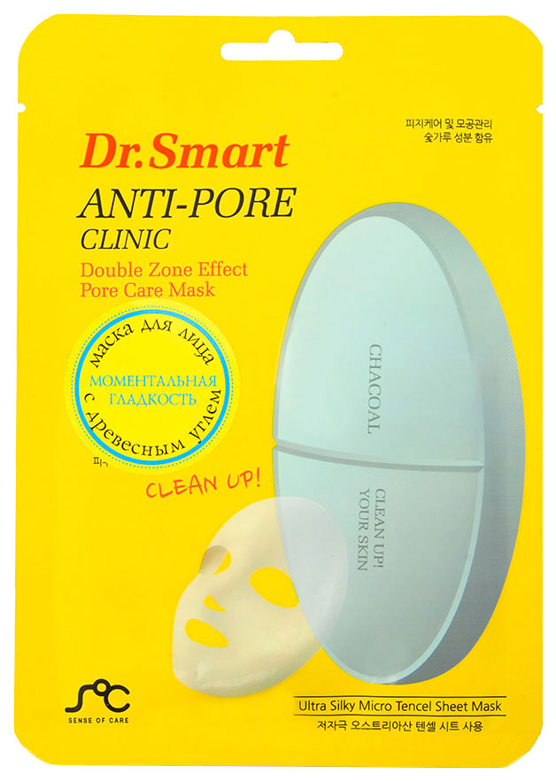 

Маска для лица Sense of Care Dr.Smart Anti-Pore Clinic 25 мл
