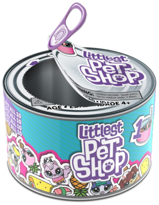 фото Фигурка littlest pet shop в консервной банке e5216