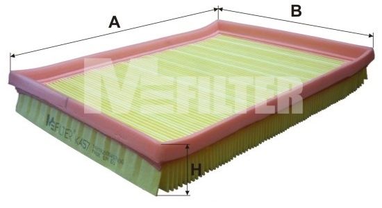 фото Фильтр воздушный mfilter k 457