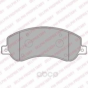 

Тормозные колодки DELPHI дисковые LP2257