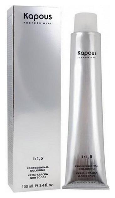 

Краска для волос Kapous Professional Hyaluronic Acid 10.31 Бежевый платиновый блонд 100 мл