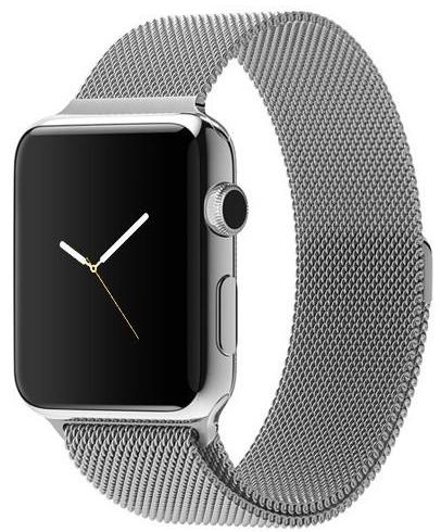 фото Ремешок coteetci w6 (wh5203-ts) для apple watch/series 2/3/4 42/44mm (silver)