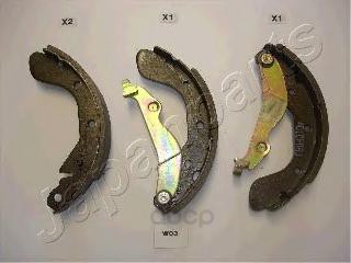 

Колодки тормозные барабанные 200x36 Japanparts GF-W03AF