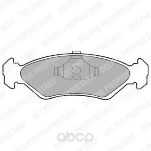 

Тормозные колодки DELPHI передние LP591