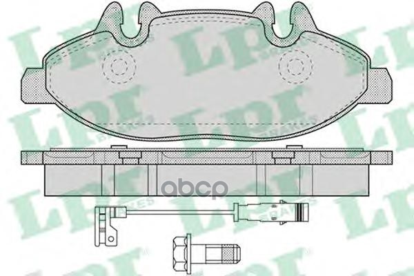 

Тормозные колодки Lpr 7380