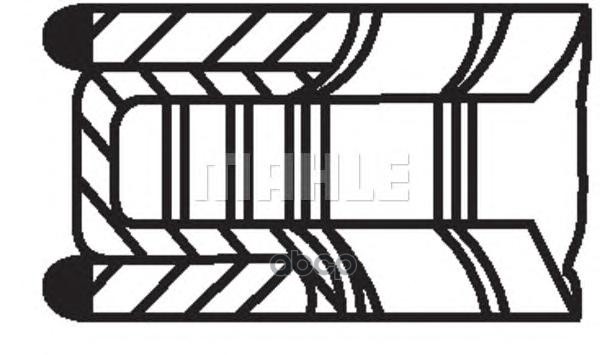 фото Кольца поршневые mahle 03032n2 mahle/knecht