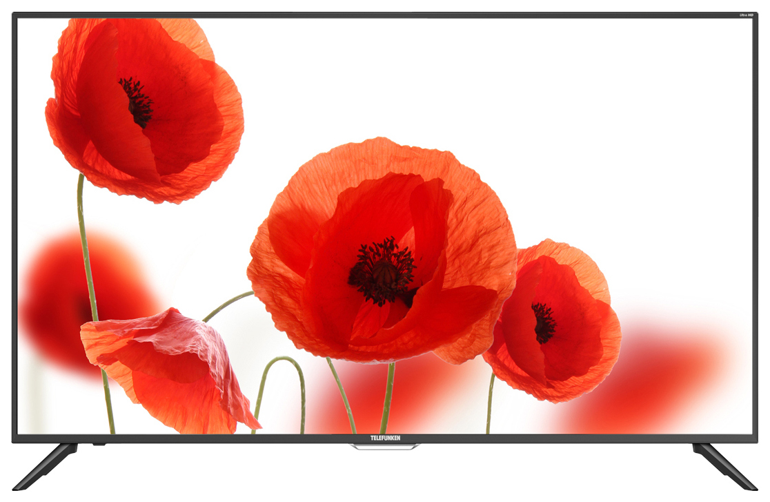 

Телевизор Telefunken TF-LED55S60T2SU, 55"(140 см), UHD 4K, Черный, TF-LED55S60T2SU