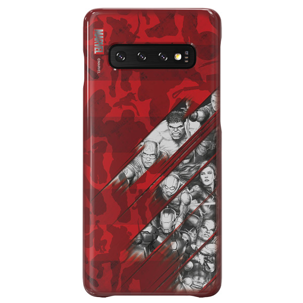 фото Чехол samsung для s10 marvel red