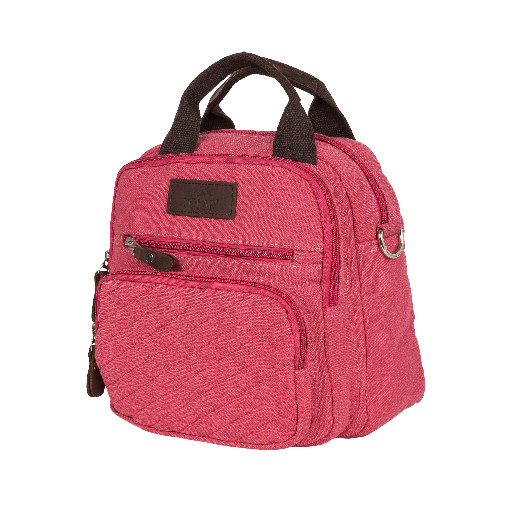 Рюкзак женский Polar П5192 4,6 л красно-розовый