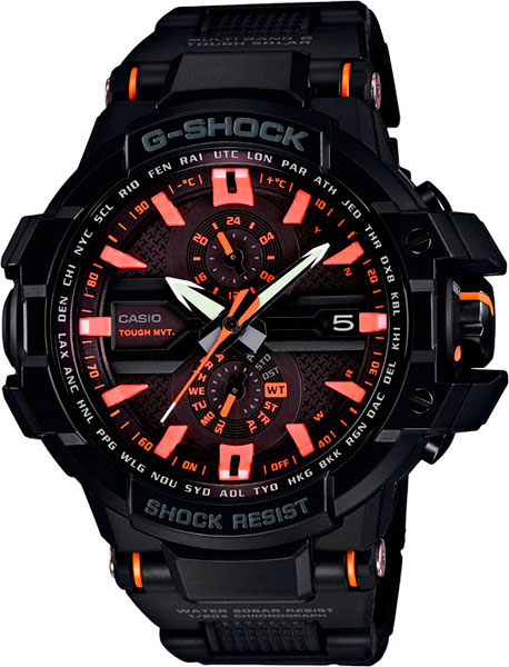 фото Японские наручные часы casio g-shock gw-a1000fc-1a4 с хронографом