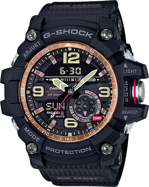 

Японские наручные часы Casio G-Shock GG-1000RG-1A с хронографом, G-Shock