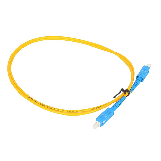 фото Кабель vcom sc-sc, m-m 1м yellow (vsu202-1m)