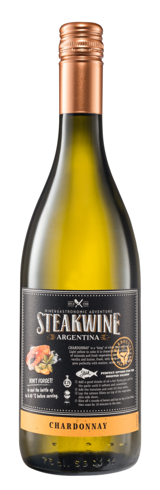 

Вино Steakwine Chardonnay, Penaflor, 2017 г.