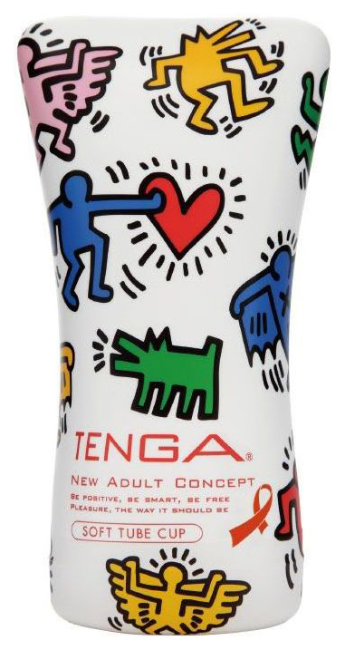 фото Мастурбатор keith haring soft tube cup tenga