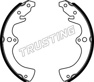 

Комплект тормозных колодок TRUSTING 049.120