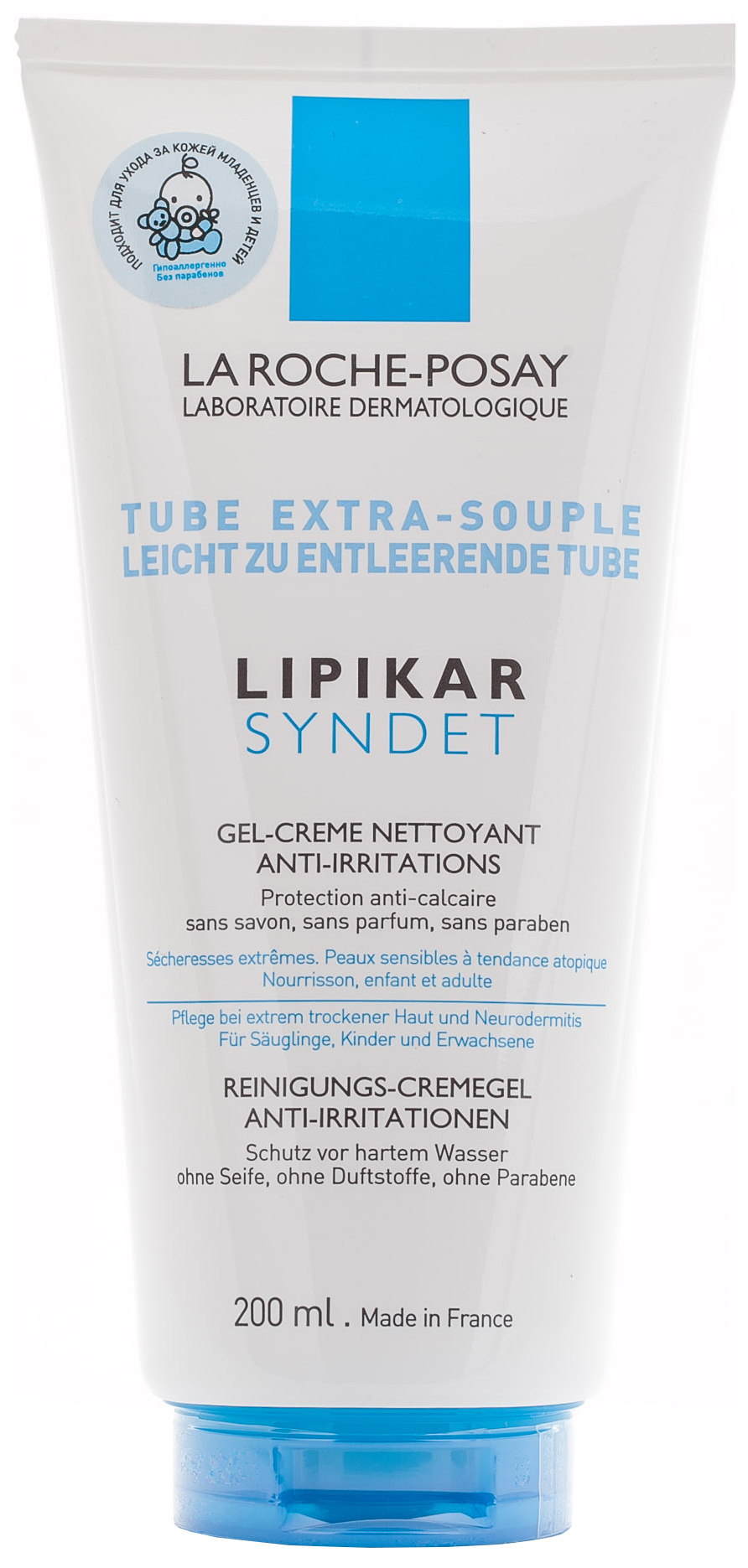 Гель для душа La Roche-Posay Lipikar Syndet Cleansing Body Cream-Gel 200 мл