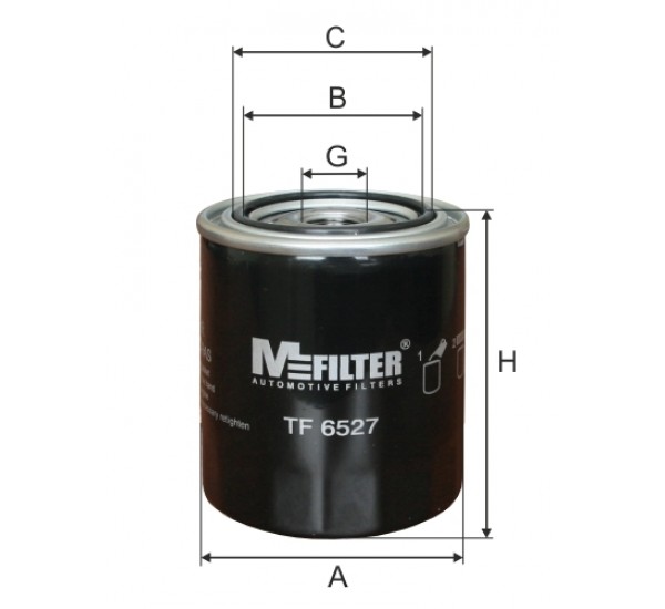 TF 6527 Фильтр масла