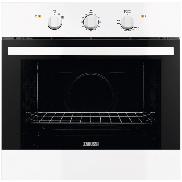 фото Встраиваемый газовый духовой шкаф zanussi zog511211w white