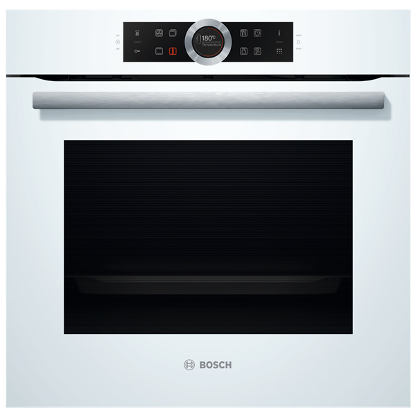 фото Встраиваемый электрический духовой шкаф bosch hbg672bw1f silver