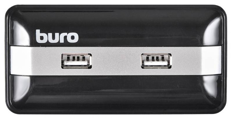 фото Разветвитель для компьютера buro bu-hub7-u2.0 черный