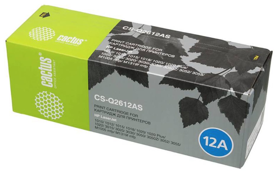 

Картридж лазерный Cactus CS-Q2612AS, черный (CS-Q2612AS), CS-Q2612AS