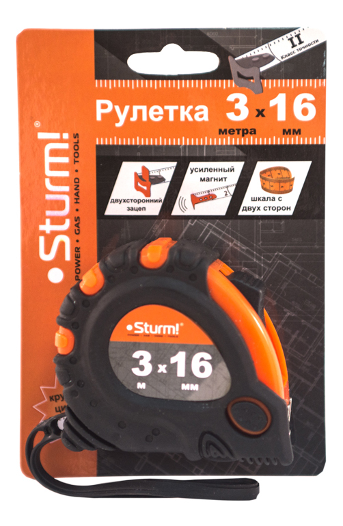 

Рулетка Sturm! 3100101, 3100101