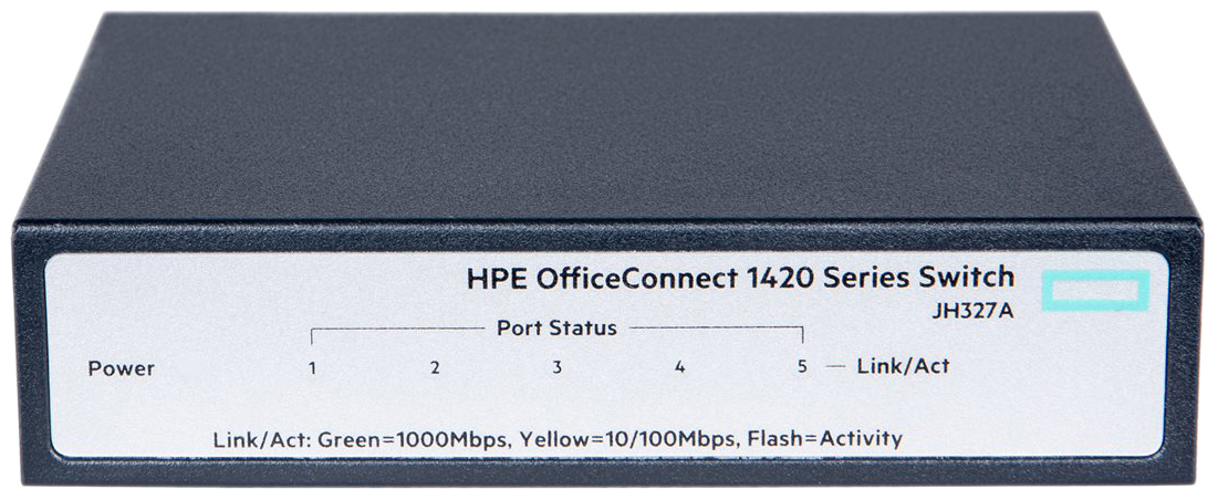 фото Коммутатор hp officeconnect 1420 jh327a grey/black