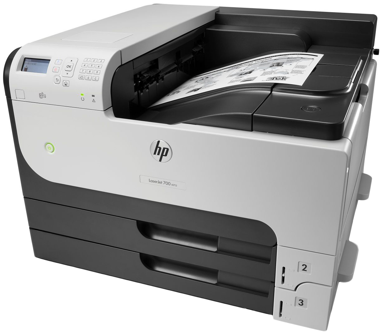 Лазерный принтер HP LaserJet Enterprise M712dn