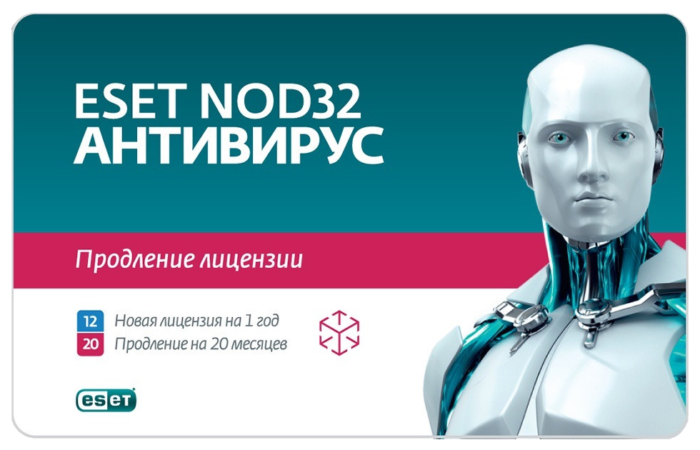 

Антивирус Eset NOD32 Antivirus 3 устройства, 1 год, NOD32 Antivirus
