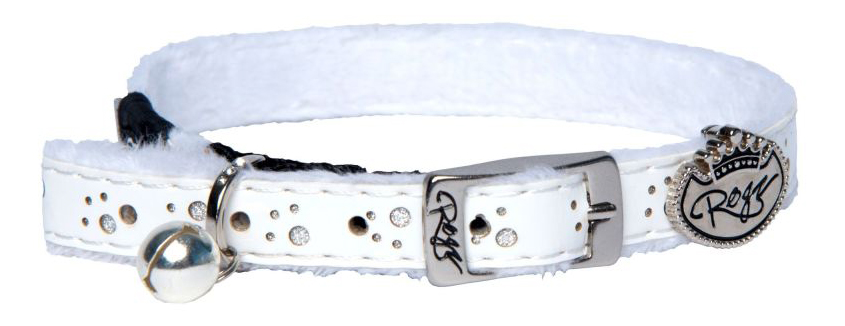 

Ошейник для кошек Rogz TrendyCat S-11мм, 31 см CB54L, Белый, TrendyCat
