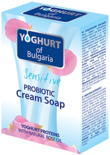 Крем-мыло с пробиотиком BIOFRESH Probiotic Cream Soap Yoghurt of Bulgaria, 100 г