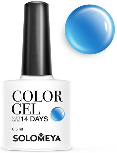 Гель-лак для ногтей SOLOMEYA Color Gel, оттенок Blue Candy, 8,5 мл