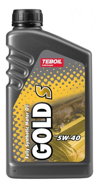 Моторное масло Teboil Gold S 5W40 1 л 875₽