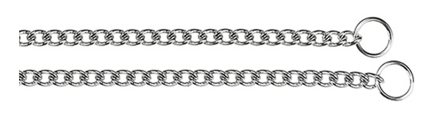 фото Ошейник для собак ferplast цепь рывковая chrome cs 1676