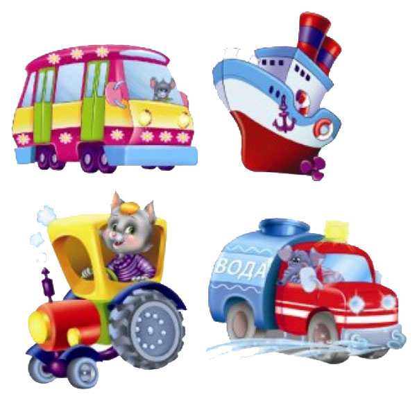 

Пазл Vladi Toys 15 деталей, Baby puzzle Транспорт