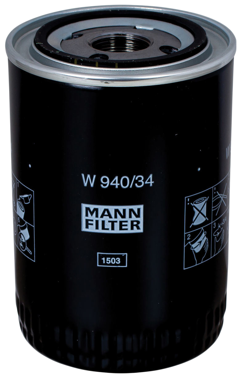 фото Фильтр масляный двигателя mann-filter w940/34