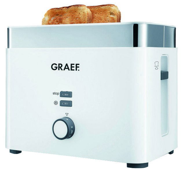 Тостер Graef TO 61 White тостер graef to 91 weiss