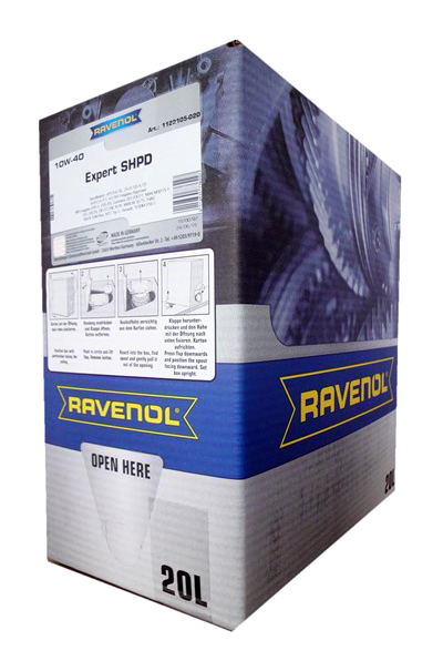 фото Моторное масло ravenol expert shpd 10w-40 20л