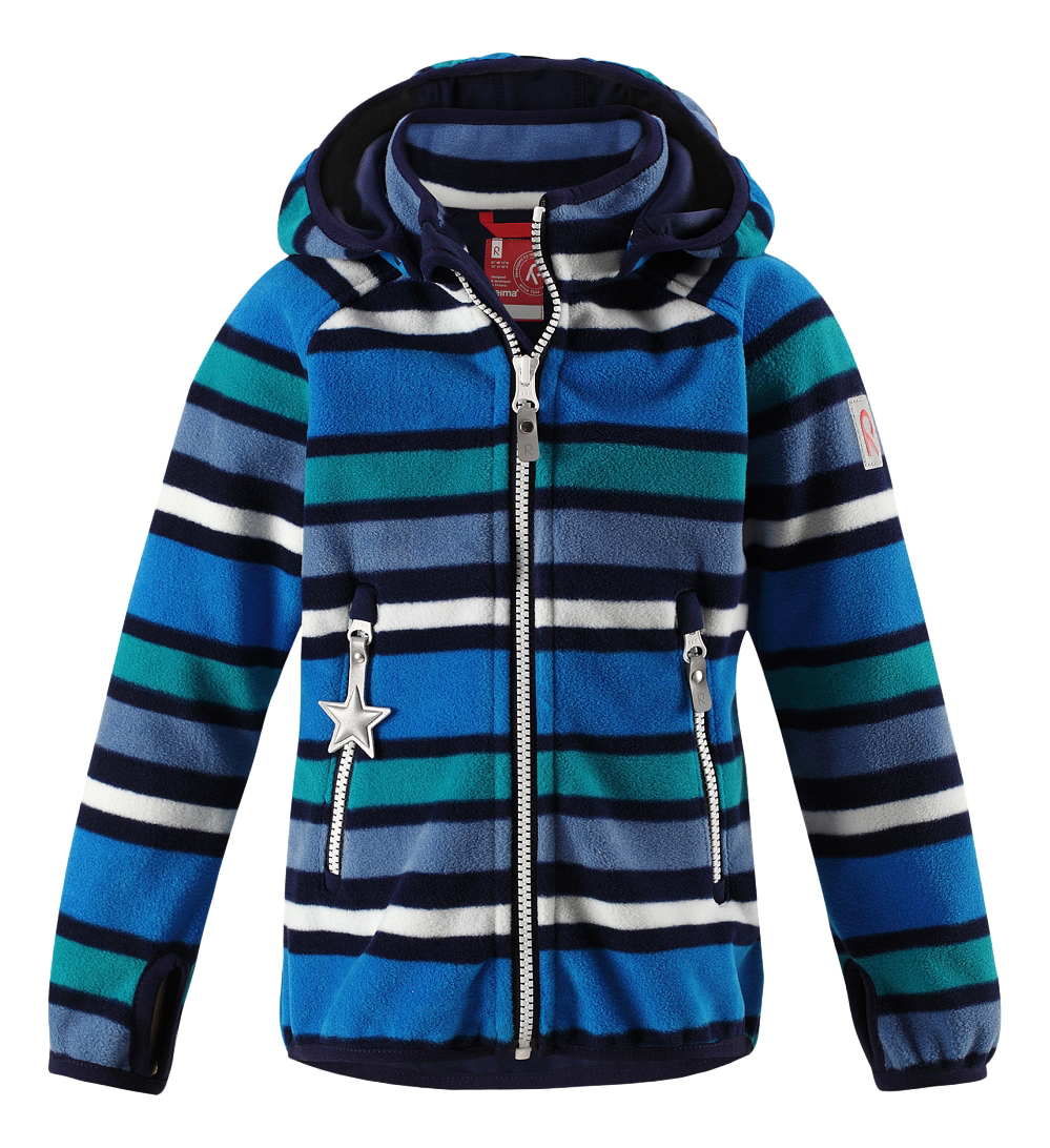 

Куртка детская Reima Windfleece Jacket Vuoksi синяя р.140, Windfleece jacket vuoksi