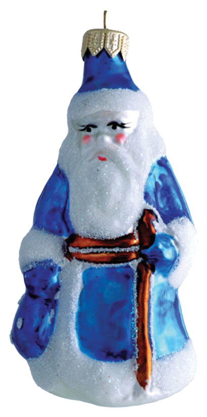 Елочная игрушка Батик Дед Мороз 132839 13 см 1 шт.